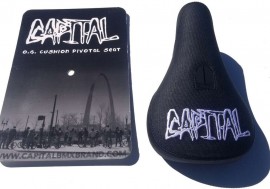 Capital BMX OG Cushion Pivotal Seat BLACK