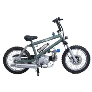 BMX Gas Motorized Bicycle off road motor cross bike with 110cc engine 22 inch wheel for adults