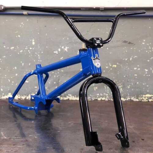 Blue Frame with All-Black Rims (Frame Only)