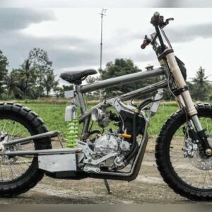 This BMX Bulldog Custom Is Powered By A Kawasaki Ninja 250 Engine