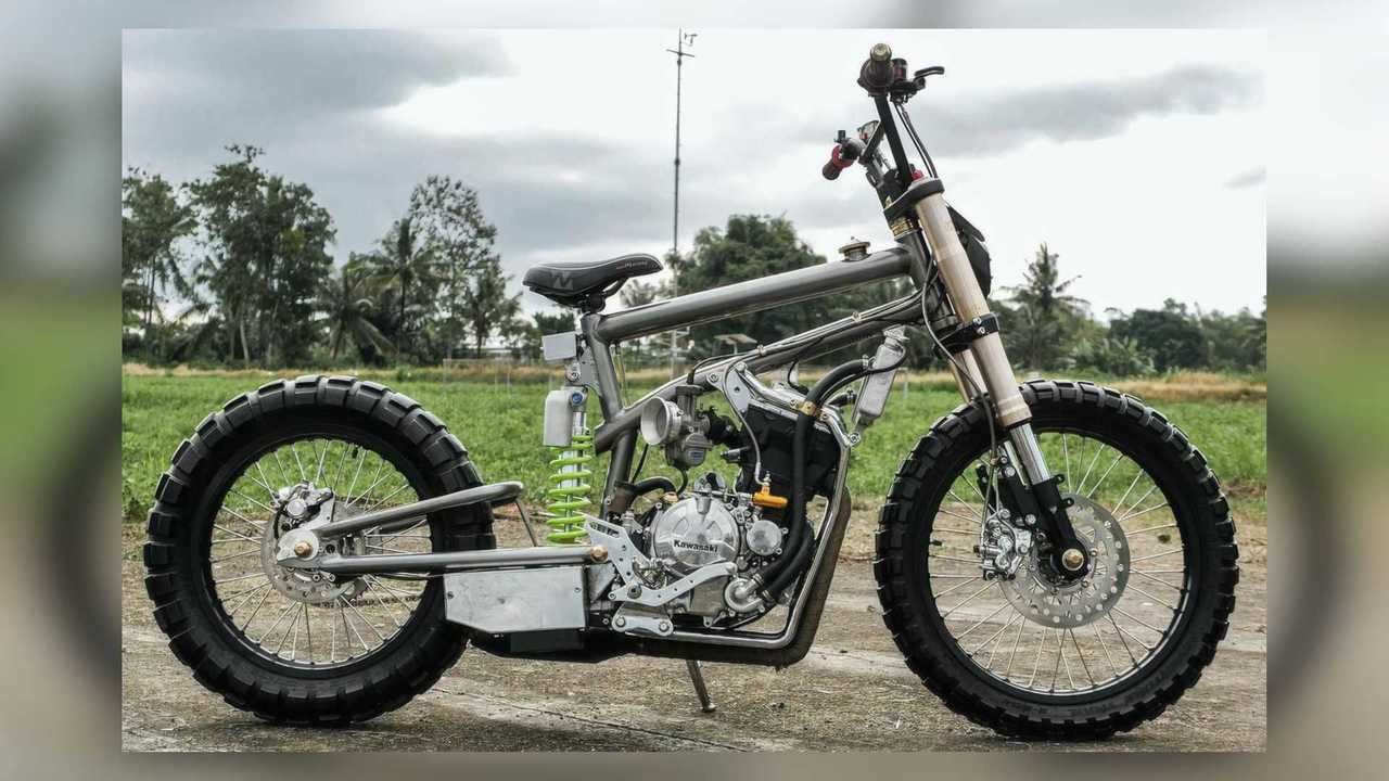 This BMX Bulldog Custom Is Powered By A Kawasaki Ninja 250 Engine